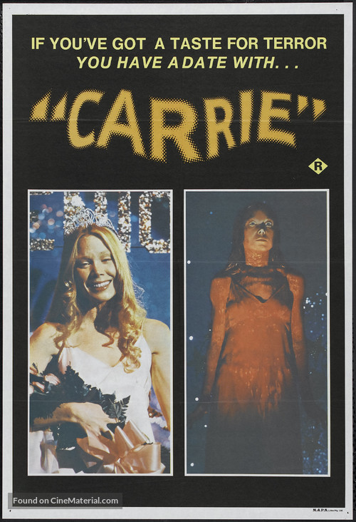 Carrie - Australian Movie Poster