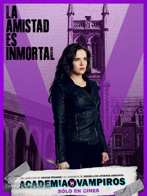 Vampire Academy - Mexican Movie Poster