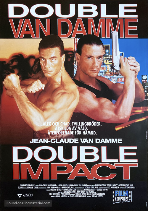 Double Impact - German Movie Poster