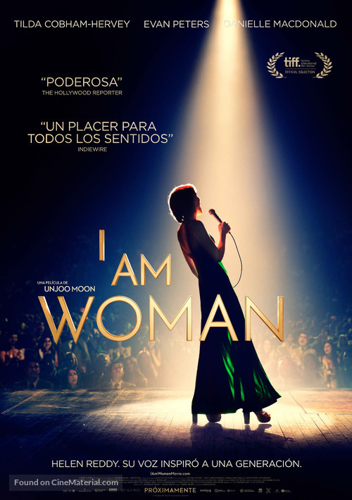 I Am Woman - Spanish Movie Poster