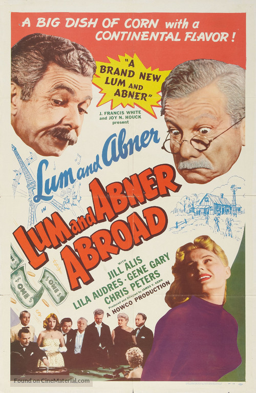 Lum and Abner Abroad - Movie Poster