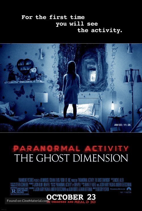 Paranormal Activity: The Ghost Dimension - Movie Poster