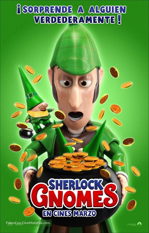 Sherlock Gnomes - Ecuadorian Movie Poster