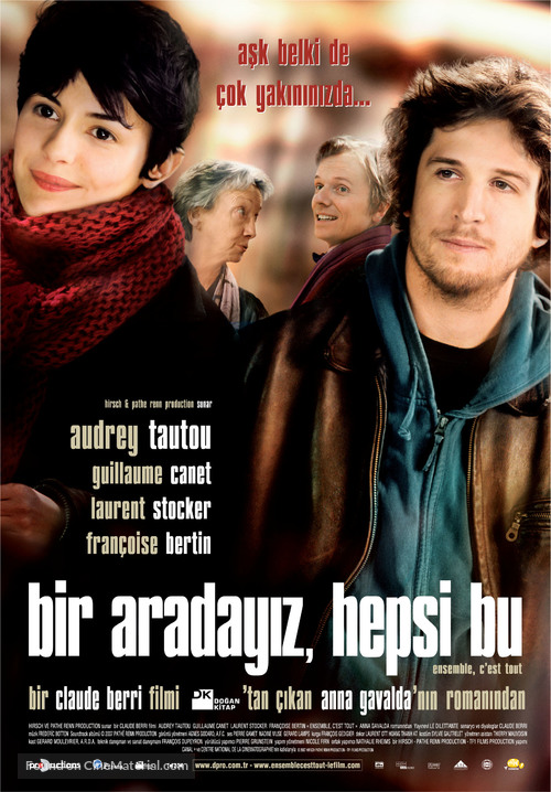 Ensemble, c&#039;est tout - Turkish Movie Poster