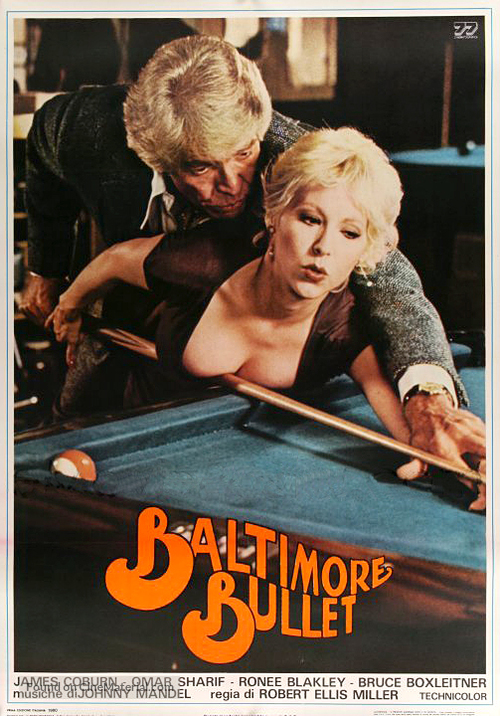 The Baltimore Bullet - Italian Movie Poster