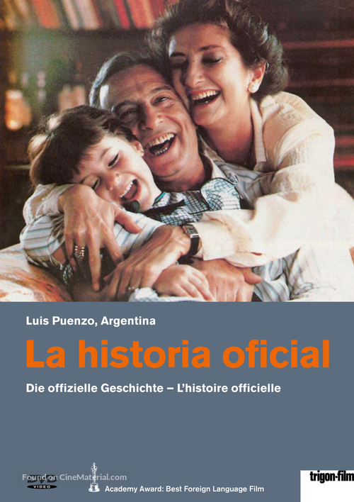 La historia oficial - Swiss DVD movie cover