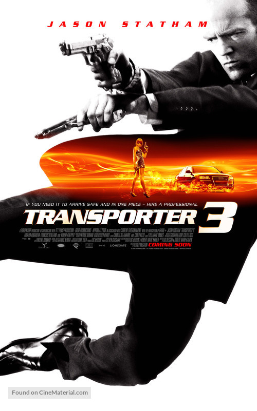 Transporter 3 - Movie Poster