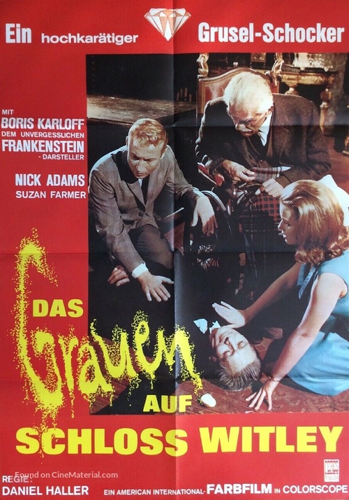 Die, Monster, Die! - German Movie Poster
