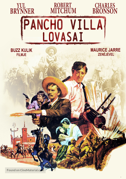 Villa Rides - Hungarian Movie Poster