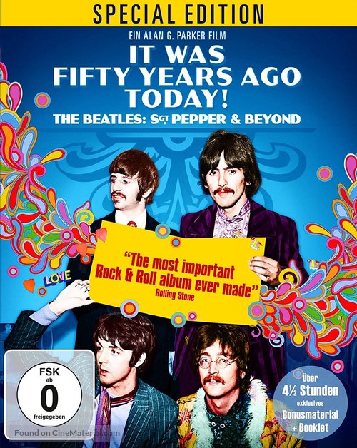 It Was Fifty Years Ago Today... Sgt Pepper and Beyond - German Blu-Ray movie cover