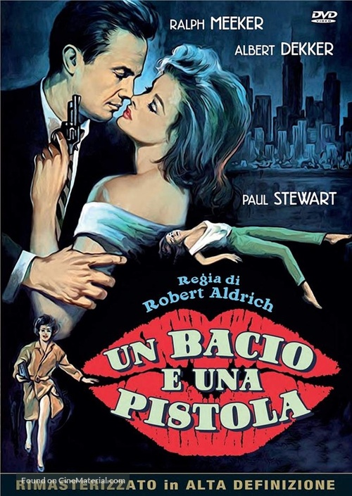 Kiss Me Deadly - Italian DVD movie cover