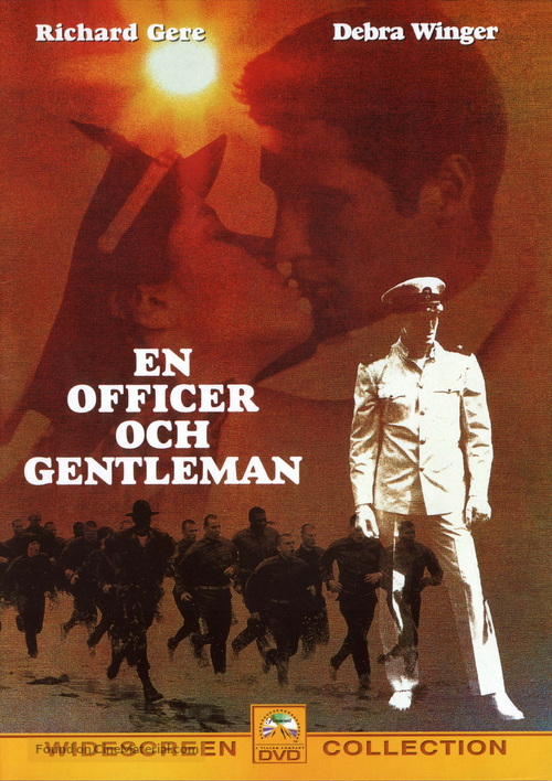 An Officer and a Gentleman - Swedish DVD movie cover