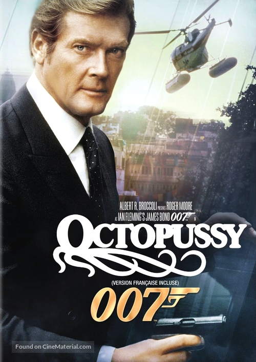 Octopussy - Canadian DVD movie cover