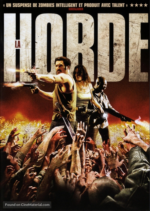 La horde - Canadian DVD movie cover