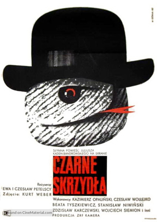 Czarne skrzydla - Polish Movie Poster
