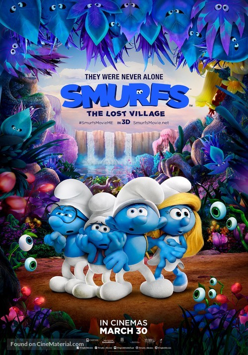 Smurfs: The Lost Village - Lebanese Movie Poster