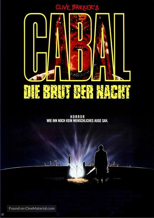 Nightbreed - German Movie Poster