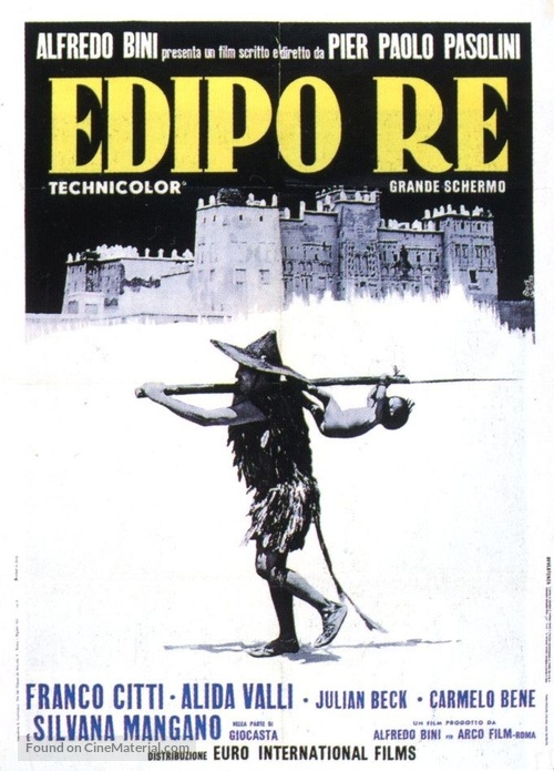 Edipo re - Italian Movie Poster