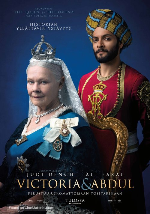 Victoria and Abdul - Finnish Movie Poster