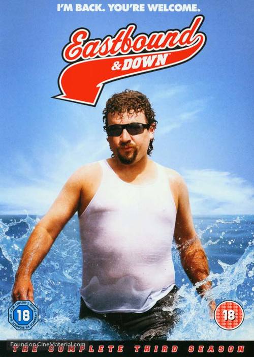 &quot;Eastbound &amp; Down&quot; - British DVD movie cover