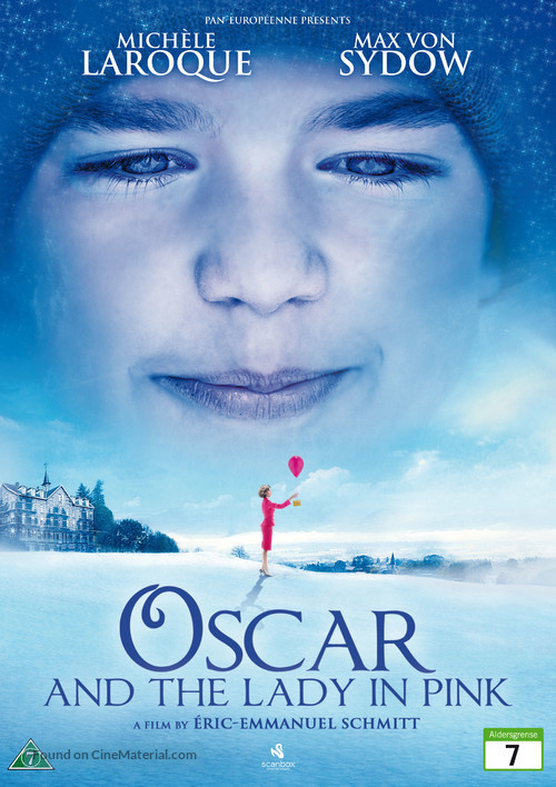 Oscar et la dame rose - Danish DVD movie cover