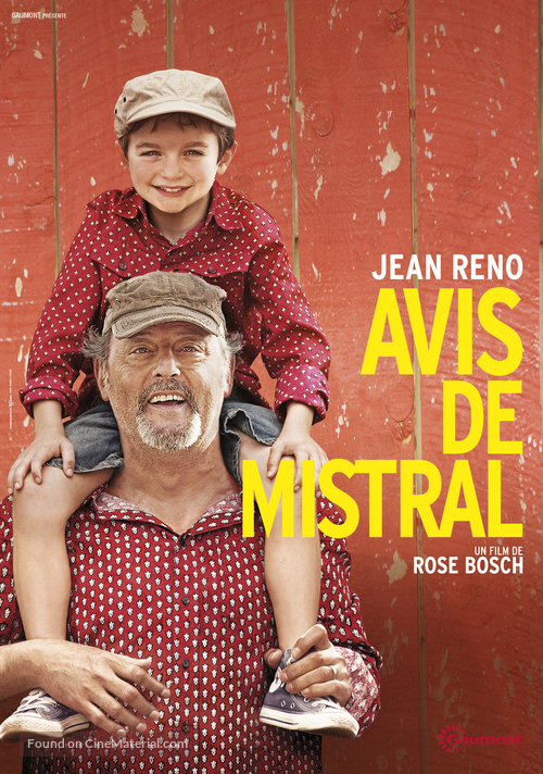 Avis de mistral - French DVD movie cover
