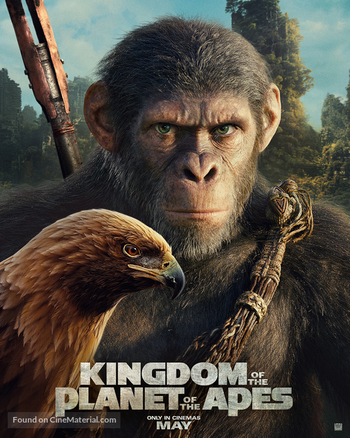 Kingdom of the Planet of the Apes - British Movie Poster