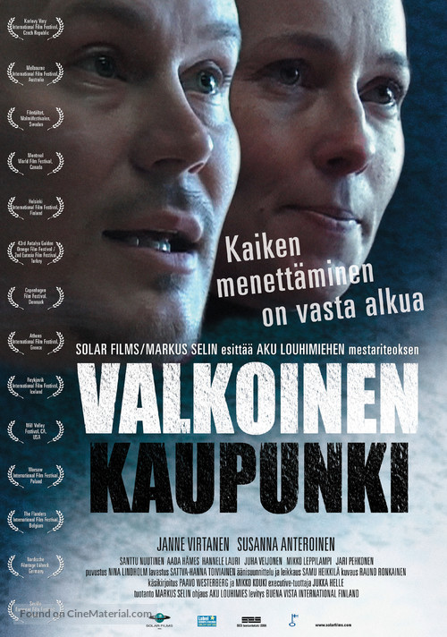 Valkoinen kaupunki - Finnish Movie Poster