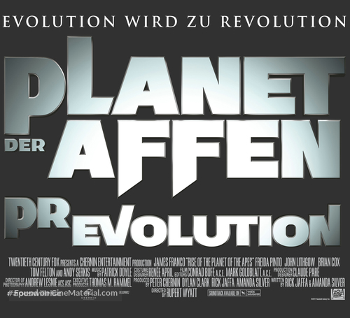 Rise of the Planet of the Apes - German Logo