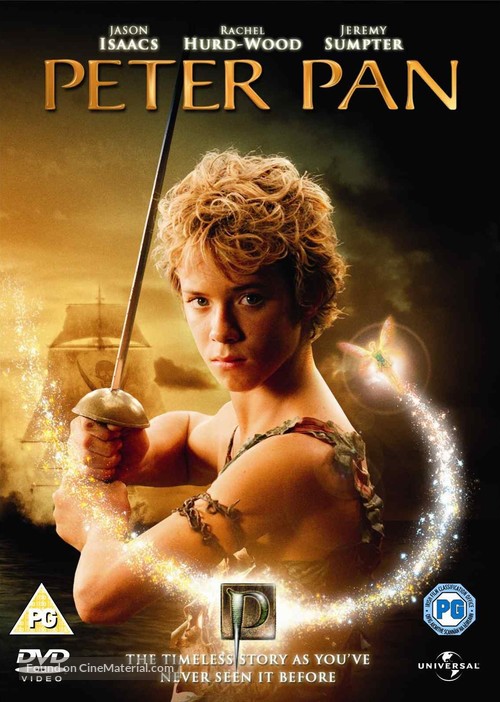 Peter Pan - British DVD movie cover