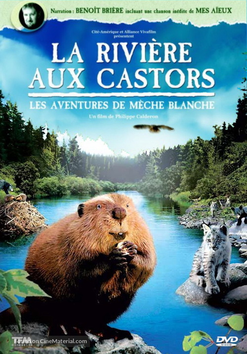 M&egrave;che Blanche, les aventures du petit castor - French Movie Cover