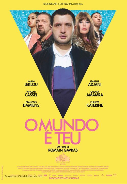 Le monde est a toi - Portuguese Movie Poster