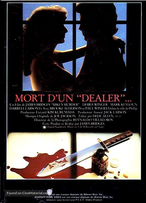 Mike&#039;s Murder - French Movie Poster