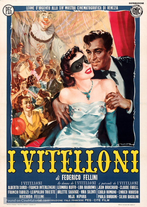 I vitelloni - Italian Movie Poster