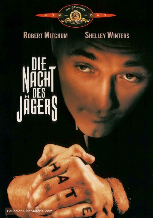 The Night of the Hunter - German DVD movie cover