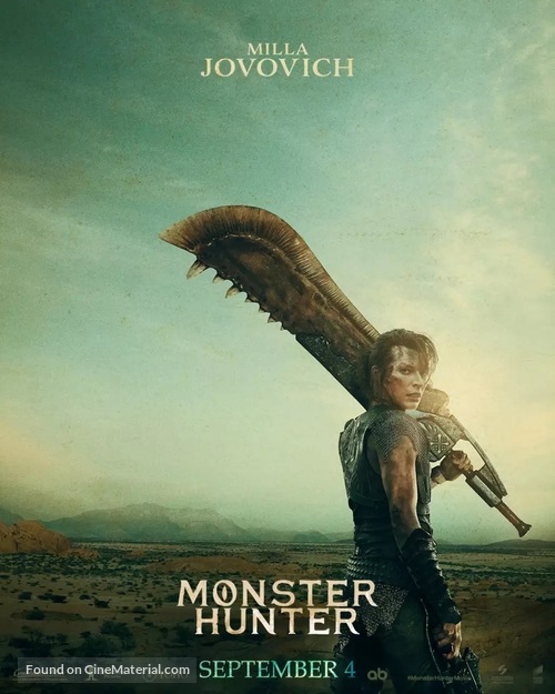 Monster Hunter - Indian Movie Poster