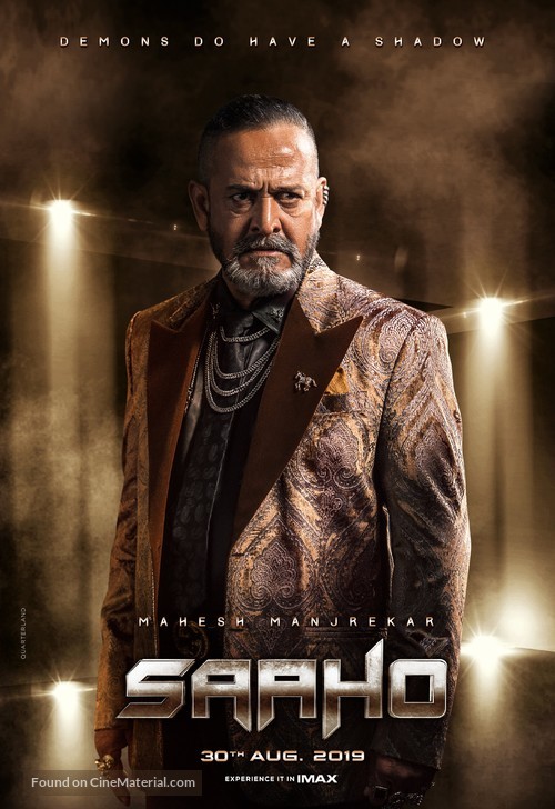 Saaho - Indian Movie Poster