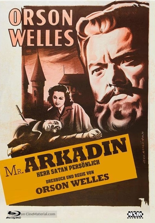 Mr. Arkadin - Austrian Blu-Ray movie cover