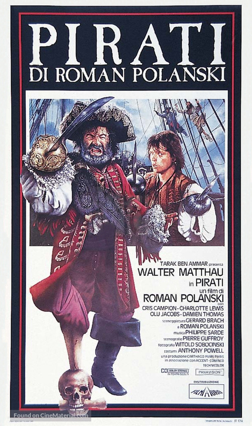 Pirates - Italian Movie Poster