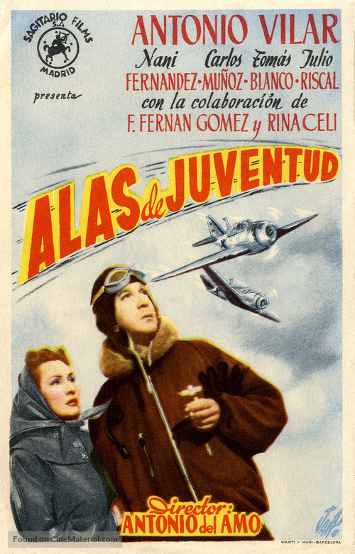 Alas de juventud - Spanish Movie Poster