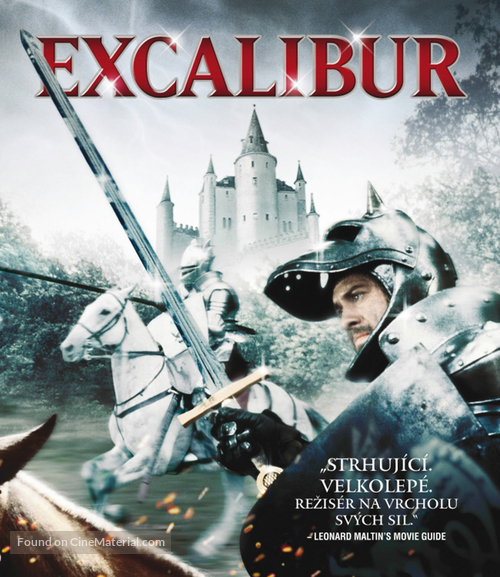 Excalibur - Czech Blu-Ray movie cover