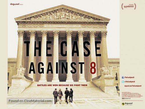 The Case Against 8 - British Movie Poster