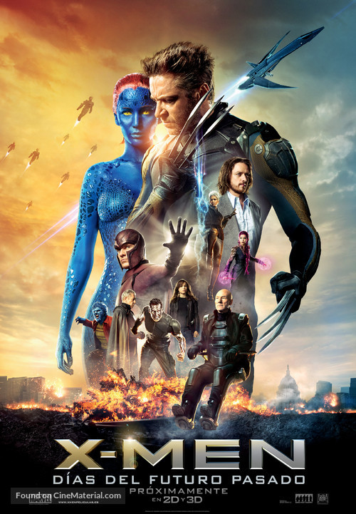 X-Men: Days of Future Past - Spanish Movie Poster