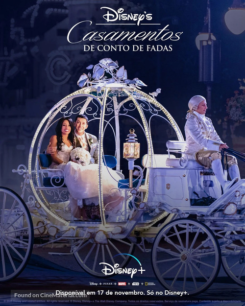 &quot;Disney&#039;s Fairy Tale Weddings&quot; - Brazilian Movie Poster