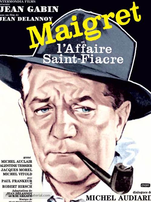 Maigret et l&#039;affaire Saint-Fiacre - French Movie Poster