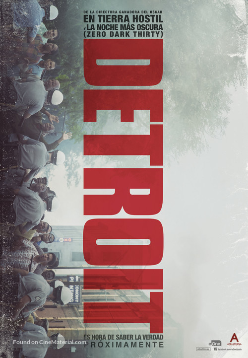 Detroit - Spanish Movie Poster