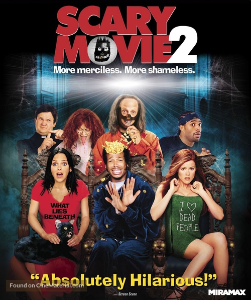 Scary Movie 2 - Blu-Ray movie cover