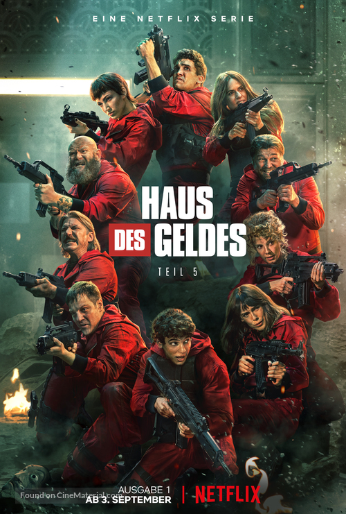 &quot;La casa de papel&quot; - German Movie Poster