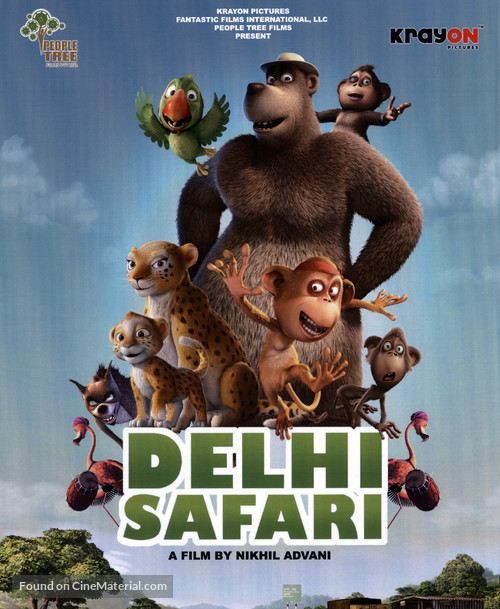 Delhi Safari - Indian Movie Poster