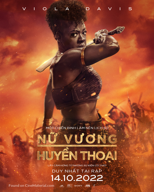 The Woman King - Vietnamese Movie Poster